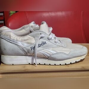 Vintage Reebok Men' White Sneakers
